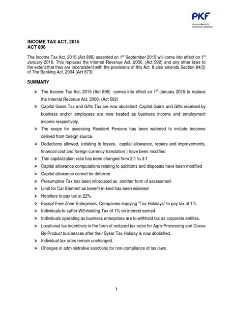 income tax act  expense dividend