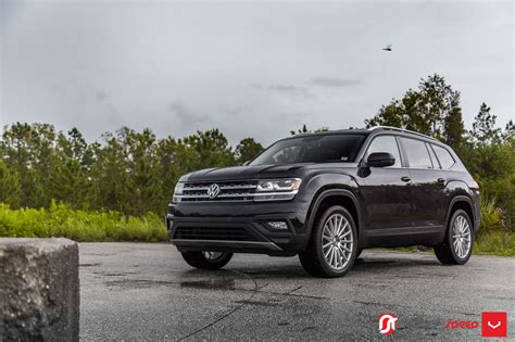 Volkswagen Atlas Gets Vossen Wheels In First Mild Tuning Project