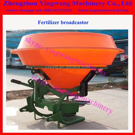 Tractor Using Manure Fertilizer Spreader Hot Sale Tractor Pto Mounted Fertilizer Salt Sand