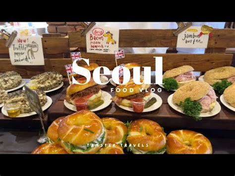 Tamster Travels To Seoul London Bagel Museum Peach Seoul Cafe