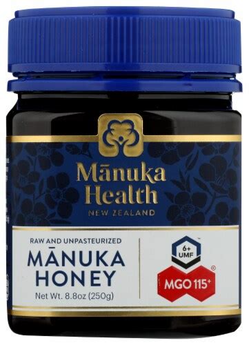 Manuka Health Certified Raw UMF 6 MGO 115 Manuka Honey 8 8 Oz Fred