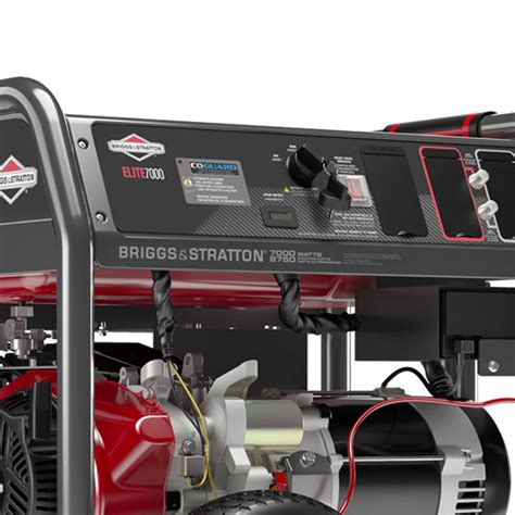 Briggs And Stratton Elite Series 7000 Watt Portable Generator With Co Guard