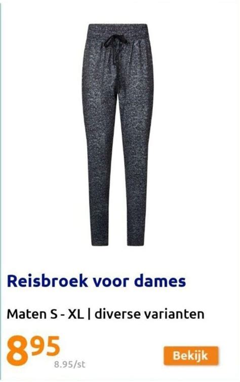 Reisbroek Voor Dames Maten S XL Promotie Bij Action