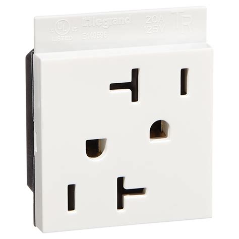 Adorne Kitchen Gfci Receptacle 20 A White Artr202w4 Réno Dépôt