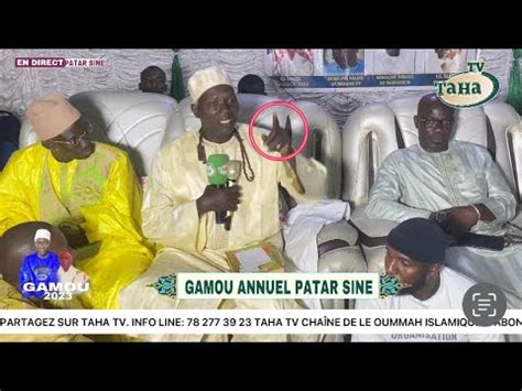 Serigne Mame Ousmane Sy Gamou Annuel Patar Sine Youtube