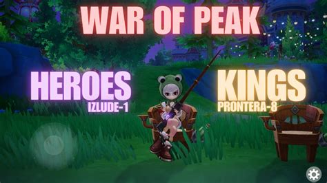 War Of Peak Heroes Izlude Vs Kings Prontera Ragnarok Origin