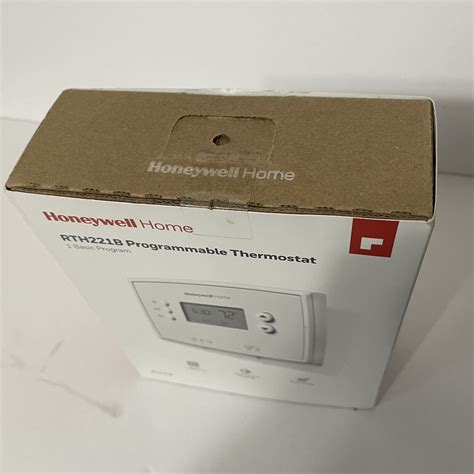 Honeywell Home Rth221b Programmable Thermostat White 1 Basic Program 785577812415 Ebay