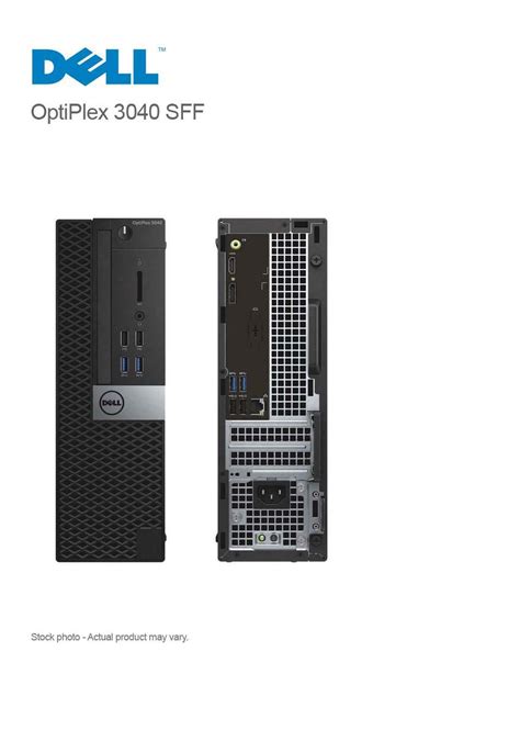 Dell OptiPlex 3040 SFF Core i5-6500 3.20GHz 8GB, 500 GB, WIN 10 64BIT