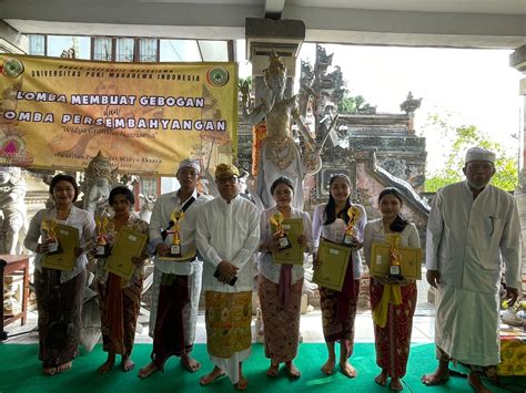 Ragam Lomba Meriahkan Perayaan Saraswati Di UPMI Bali Universitas