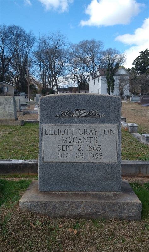 Elliott Crayton McCants 1865 1953 Find A Grave Memorial