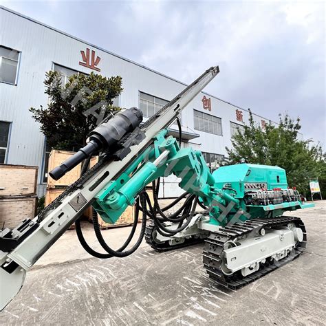 Diamond Bit 115 150mm Rock Machine Full Hydraulic DTH Drilling Rigs