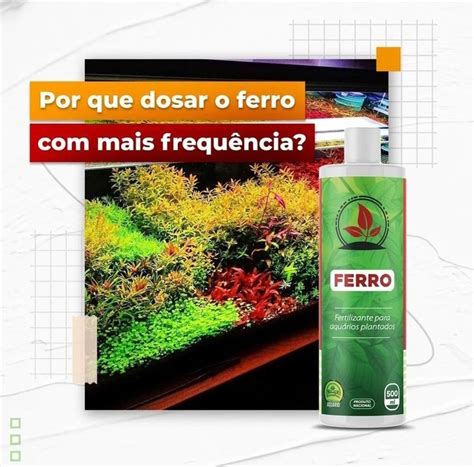 Power Fert Ferro Ml Fertilizante Para Aqu Rio Plantado