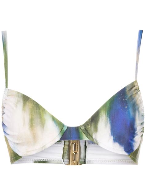 Lenny Niemeyer Herta Abstract Print Bikini Top Multicolour Farfetch Uk