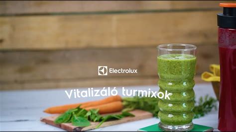 Vitaliz L Turmixok I Electrolux Egy Falat Inspir Ci Youtube