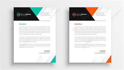 Simple Letterhead Design For Your Business Template Download on Pngtree