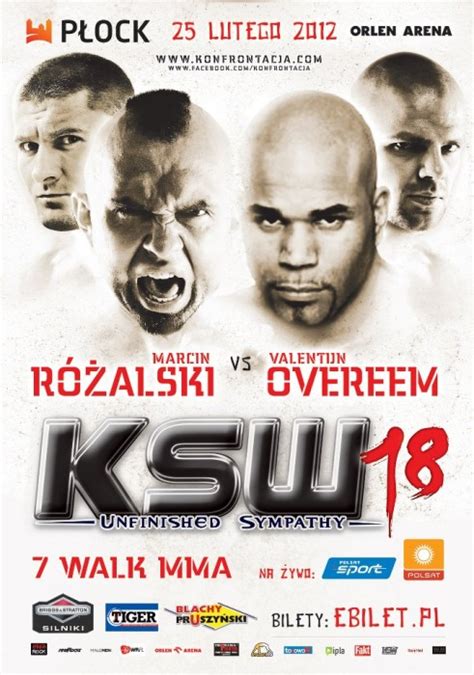 KSW 18 Bonusy Za Walki STsport STsport