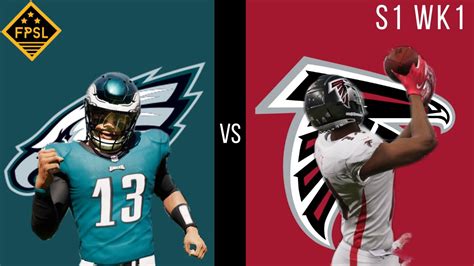 Falcons Vs Eagles Sh Fpsl Week Youtube