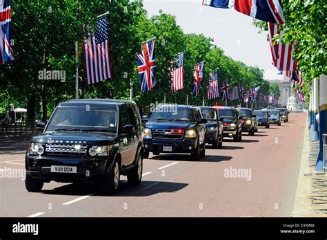 Presidential motorcade uk hi-res stock photography and images - Alamy