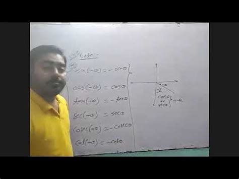 MATHS TRIGONOMETRY REDUCTION FORMULA YouTube