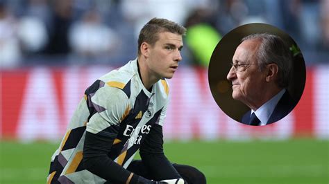 Lunin Manda Un Recado A Florentino Sobre Su Futuro Y El Presidente Le