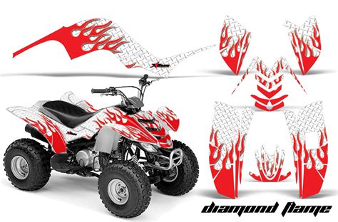 Yamaha Raptor Quad Atv Graphic Kit