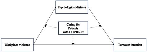 Frontiers Psychological Distress As A Mediator Between Workplace