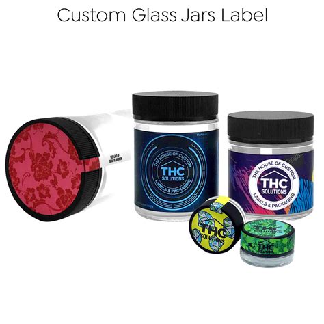 Custom Glass Jar Labels