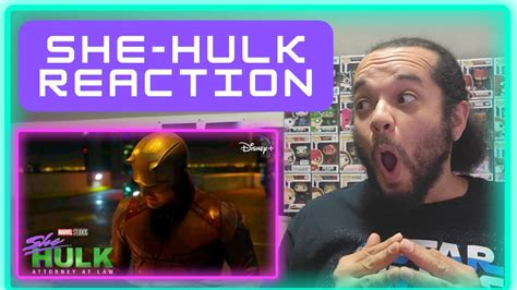 Daredevil Has Arrived She Hulk Episode Reaction Review Youtube