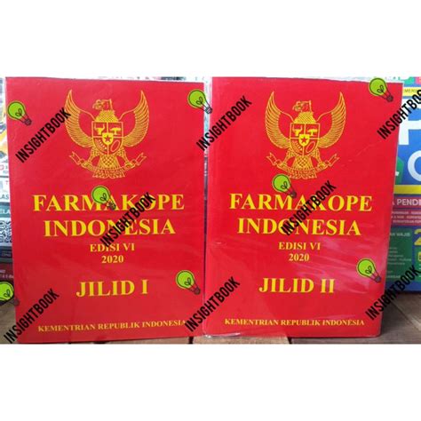 Jual Farmakope Indonesia Edisi 6 Tahun 2020 Jilid 1 Jilid 2