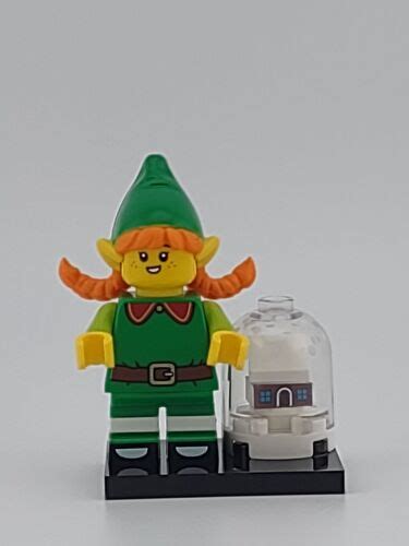 Lego Holiday Elf Collectible Minifigure Series 23 With Snowglobe EBay