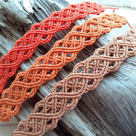 Macrame Bracelet Celtic Knot Vikings Lagertha Russian Free Etsy