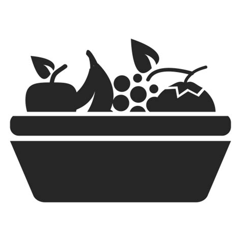 Fruit Bowl Vector Logo Anchillante