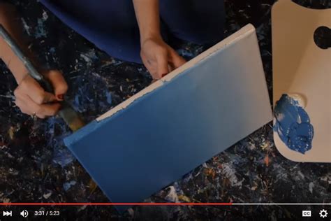 How To Paint An Ombre Canvas Painting Diy Paintspiration