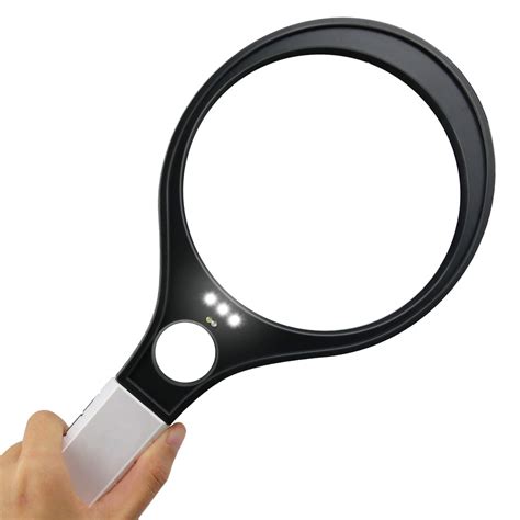 Buy Magnifying Glass With Light Welltop Extra Large Led Handheld