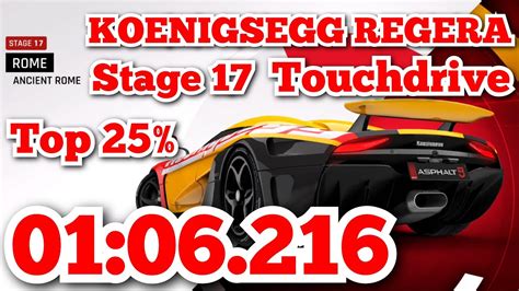 Asphalt Touchdrive Koenigsegg Regera Special Event Stage