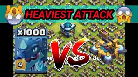 Electro Dragons Vs Max Level X Bow Clash Of Clans Private Server