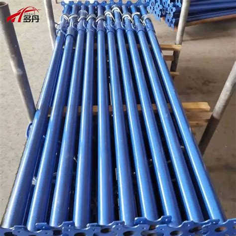 Painted Galvanized En1065 Steel Pipe Support Prop For Formwork Shoring