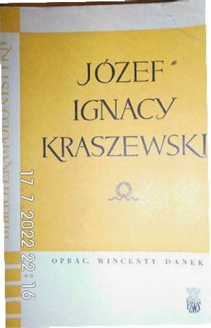 Józef Ignacy Kraszewski W Danek 13782170691 Książka Allegro