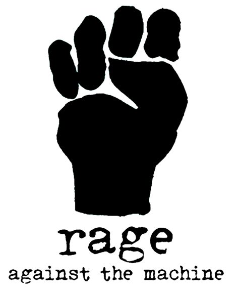 Rage Against the Machine Fist Logo Vinyl Decal Sticker