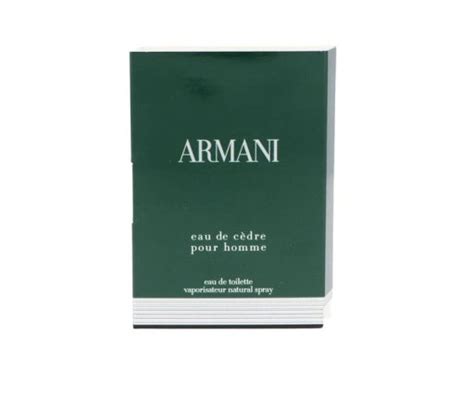 Giorgio Armani Eau De Cedre Tualetinis Vanduo Vyrams Originali Pakuote