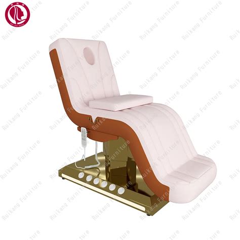 Hydraulic Custom Modern Luxury Salon Furniture Curved Beauty Salon Electric Tattoo Bed Spa