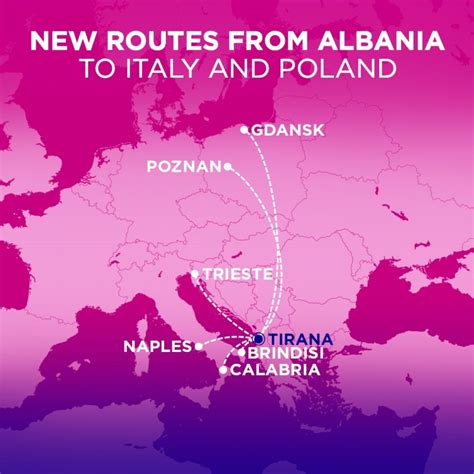 Wizz Air Announces 6 New Routes From Tirana Albania Travelfree