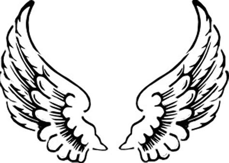 Clip Art Angel Wings Free Inspired