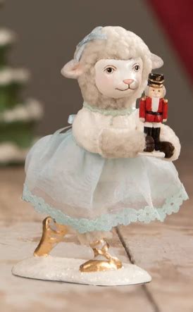 Bethany Lowe Clara Lamb Hooked On Ornaments