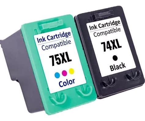 Kit Cartuchos Compativel Hp Xl Xl Frete Gr Tis