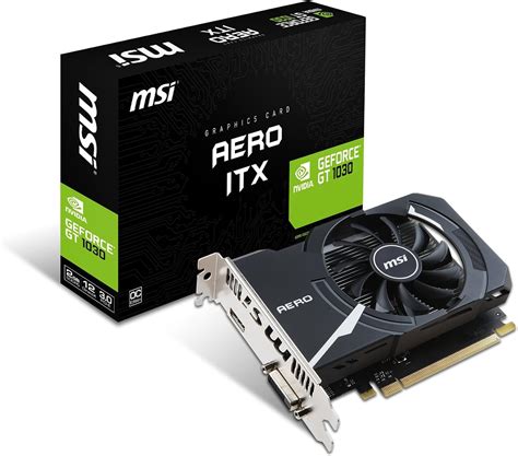 Msi Nvidia Geforce Gt 1030 Aero Itx 2 G Oc Gddr5 64 Bit Ram Pci