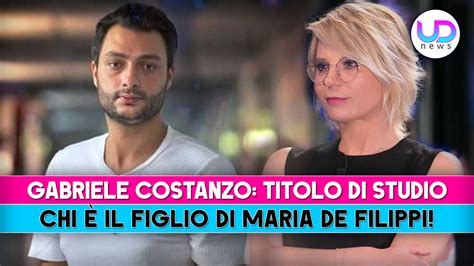 Gabriele Costanzo Titolo Di Studio Chi E Il Figlio Di Maria De