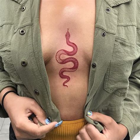 Empowering Snake Tattoo For Women Enhance Your Beauty