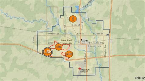 Ames power outage: Ames Electric Services outage map | weareiowa.com