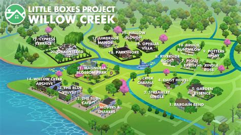 Sims 4 Willow Creek Neighborhoods